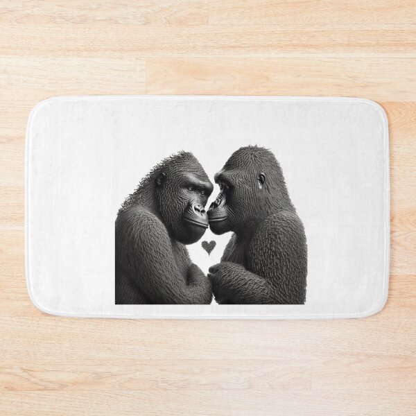 Item preview, Knitted Gorilla Love Valentines Day For Her designed and sold by Brockinator.