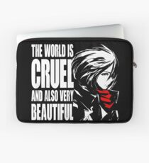 The world is cruel and also very beautiful Laptop Sleeve