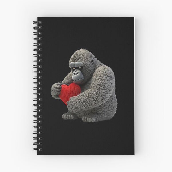 Item preview, Knitted Mountain Gorilla Love Valentines Day For Her designed and sold by Brockinator.