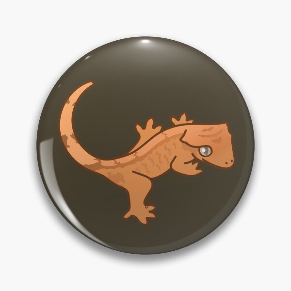 Item preview, Flame Crested Gecko - Yellow Tiger II designed and sold by anacecilia.