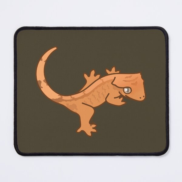 Item preview, Flame Crested Gecko - Yellow Tiger II designed and sold by anacecilia.