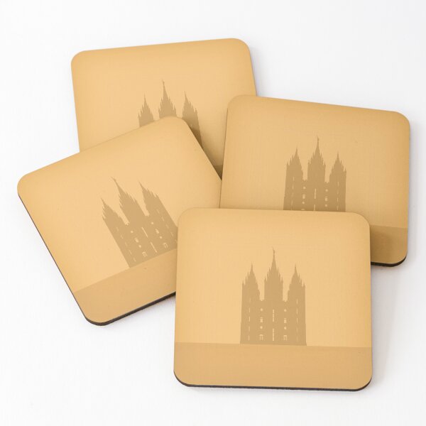 Item preview, LDS Salt Lake Temple | Modern Gold designed and sold by ExmoMule.
