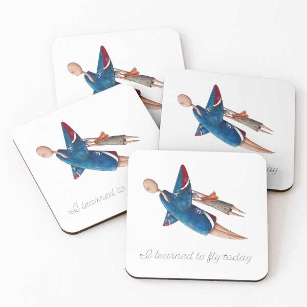 Item preview, I learned to fly today blue (Eng) designed and sold by Ansalart.
