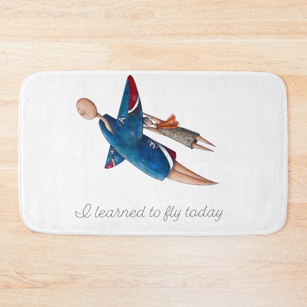 Item preview, I learned to fly today blue (Eng) designed and sold by Ansalart.