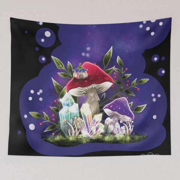 Item preview, Magical Mushrooms  designed and sold by MoonMothKreativ.