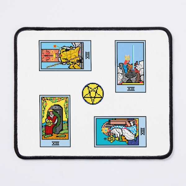 Item preview, Pixel Waite Tarot Minor Arcana Court Cards Queens - 86th Sticker Pack and Magnets designed and sold by Pixel Waite.