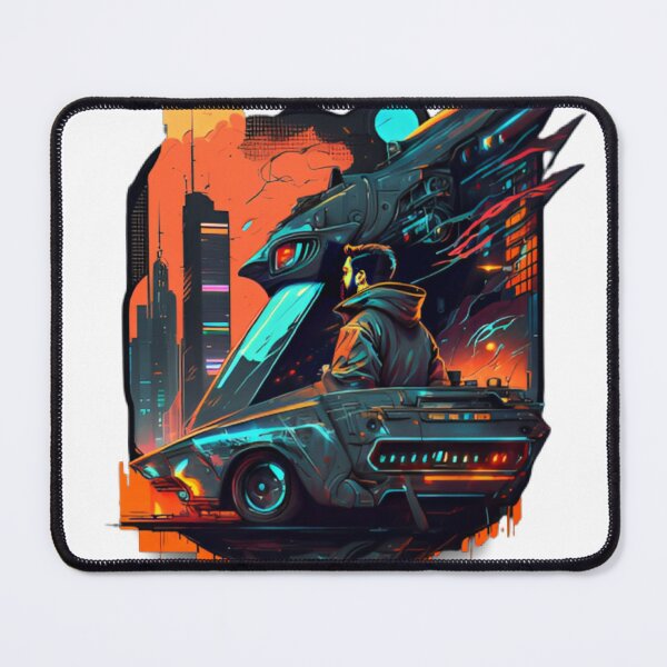 Item preview, Retro wave apocalypse designed and sold by Lateef Prints.