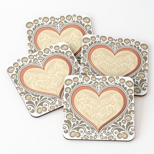 Item preview, Retro Valentine art mid century vibe design designed and sold by thearttist.