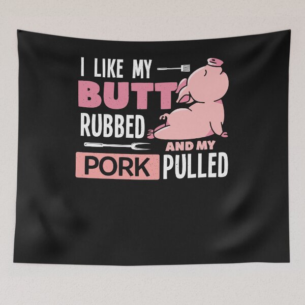 Item preview, Pulled Pork - Funny BBQ Smoker designed and sold by ChrisFeil.