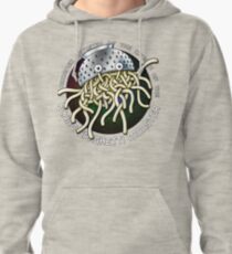 Ordained Minister of the Church of the Flying Spaghetti Monster on White Pullover Hoodie