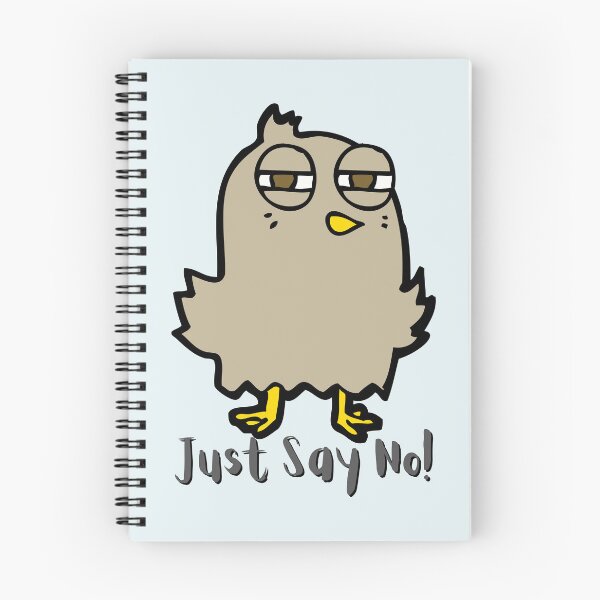 Item preview, The Just Say No Owl, for an owl lover, for a political statement, for decoration. designed and sold by Wentoo.