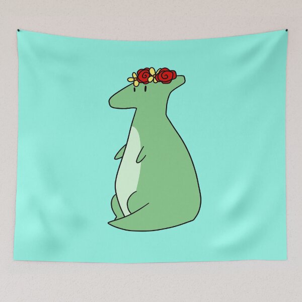 Item preview, Flower Crown Hadrosaurus  designed and sold by SaradaBoru.