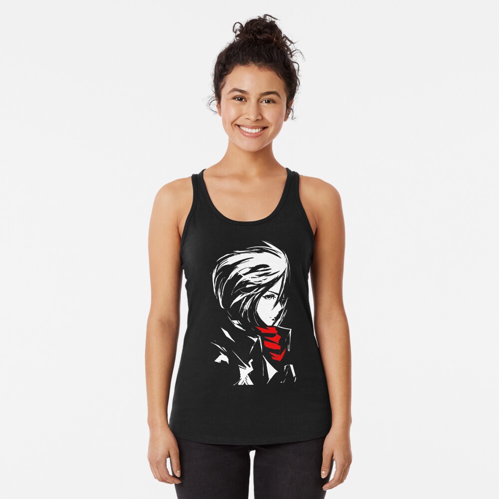 The world is cruel and also very beautiful Racerback Tank Top