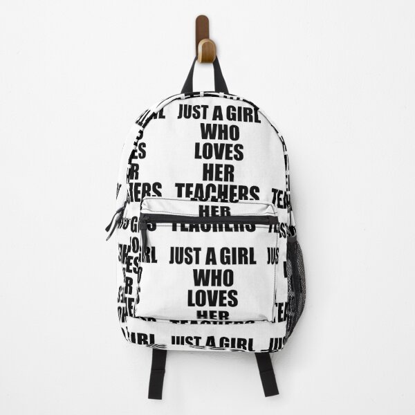 Item preview, Just a girl who loves her teachers designed and sold by TJHstudio.