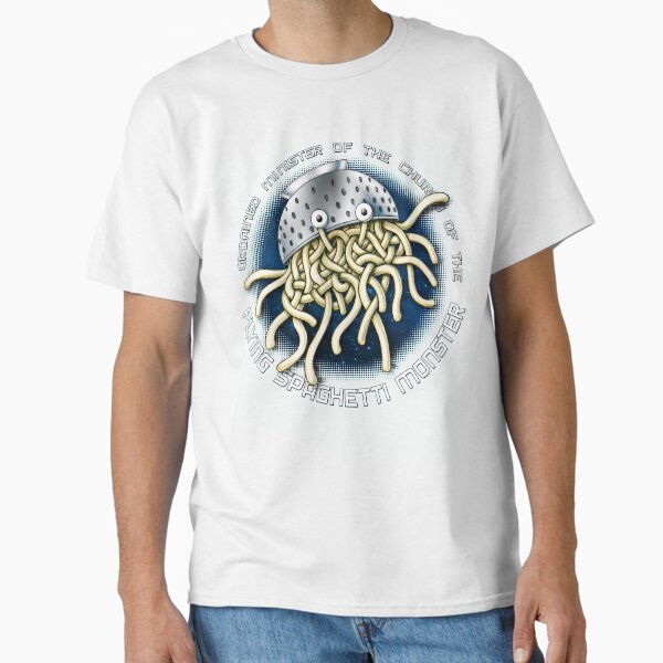 Minister of the Church of the Flying Spaghetti Monster FSM Classic T-Shirt