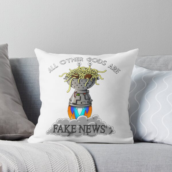 Item preview,  ALL OTHER GODS ARE FAKE NEWS FSM Flying Spaghetti Monster designed and sold by DooodleGod.