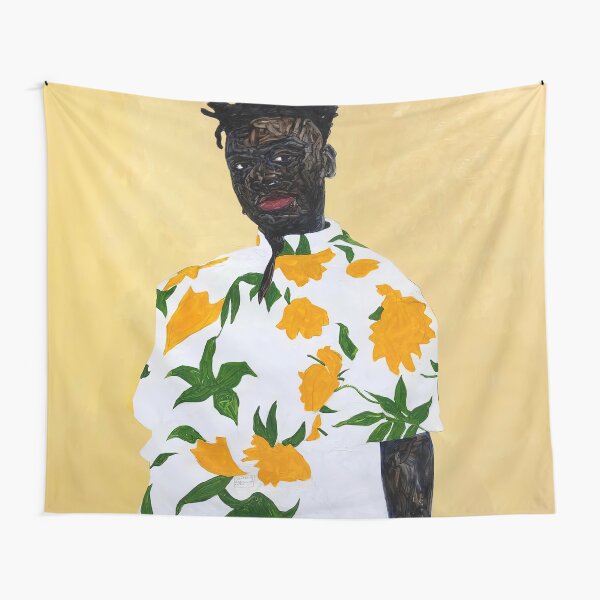 Item preview, Sunflower Shirt Amoako Boafo 2019 designed and sold by petersanne7.