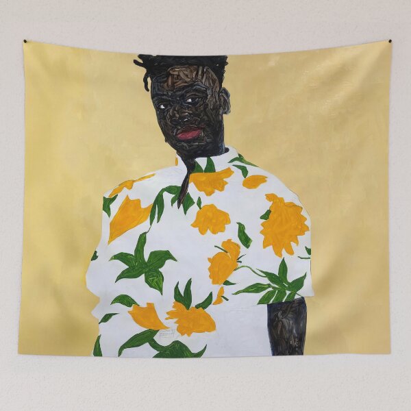 Aperçu de l'œuvre Chemise Tournesol Amoako Boafo 2019 créée et vendue par petersanne7.