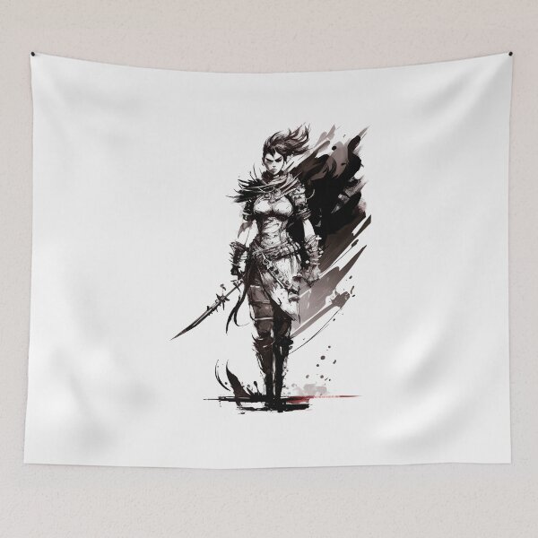 Item preview, Woman Warrior designed and sold by ShadowAndSlate.