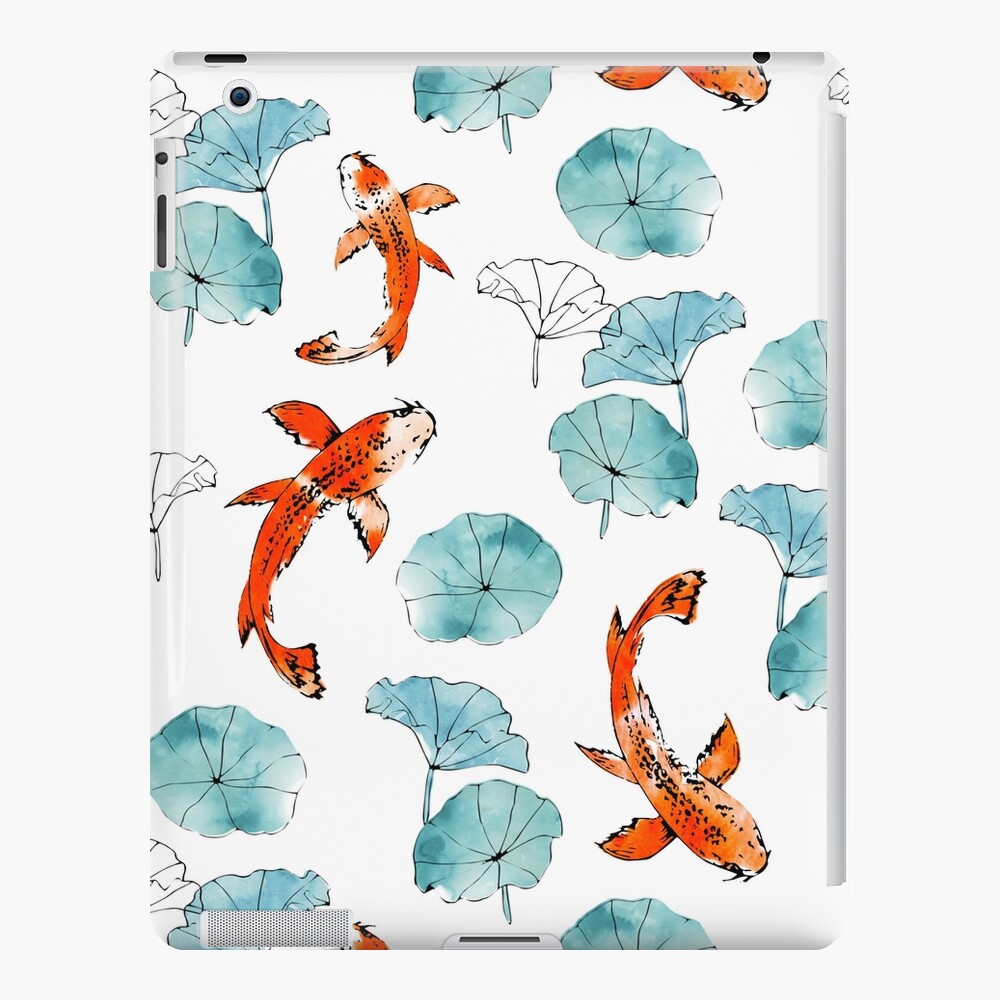 Waterlily koi iPad Case & Skin