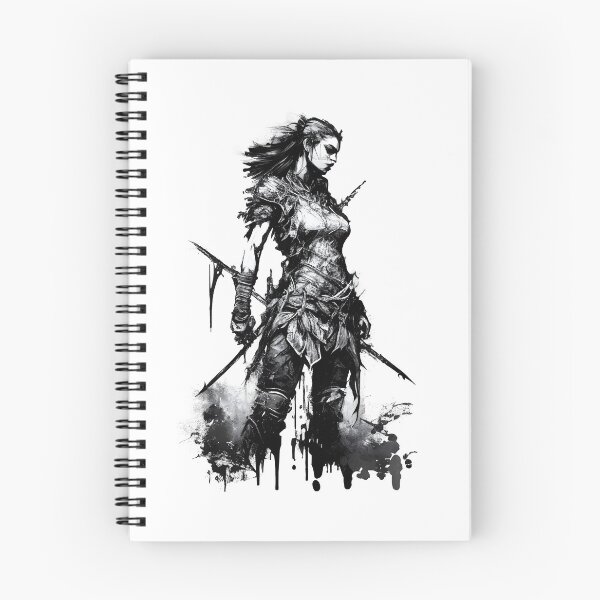 Item preview, Mujer guerrera vikinga designed and sold by ShadowAndSlate.
