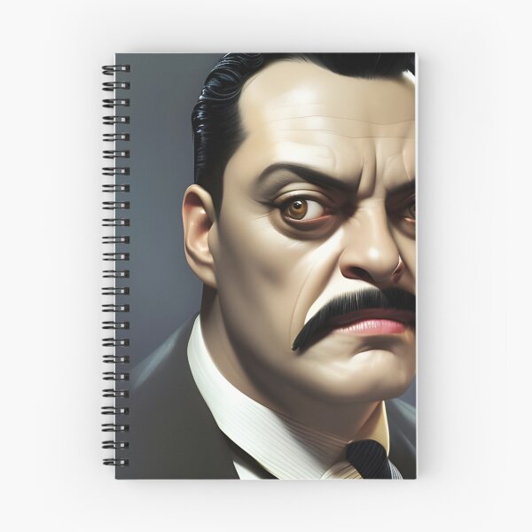 Item preview, Gomez Addams as Imagined by an AI designed and sold by Gogmagosh.