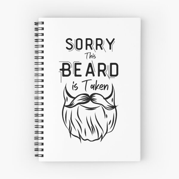 Item preview, Mens Sorry This Beard is Taken, Valentines Day for Him, I Love Beard designed and sold by Colors nature.