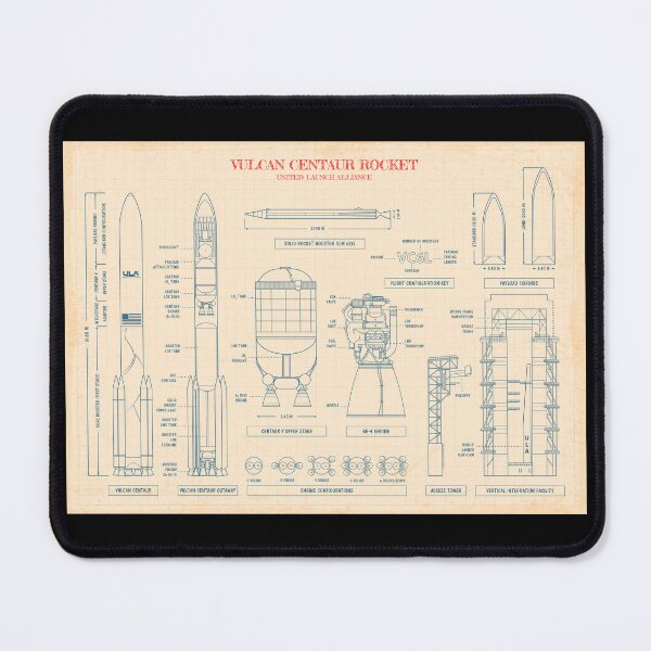 Item preview, ULA: Vulcan (Old Paper Version) designed and sold by BGALAXY.