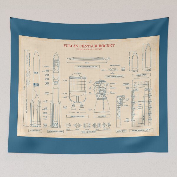 Item preview, ULA: Vulcan (Old Paper Version) designed and sold by BGALAXY.