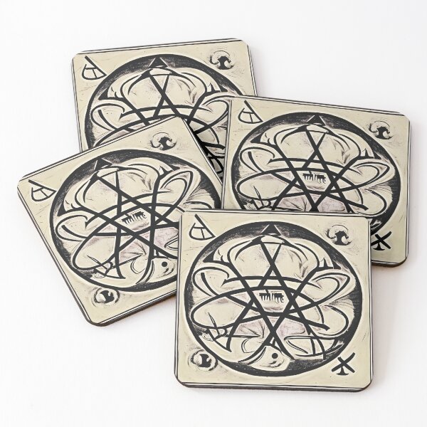 Item preview, Chaos Magick Sigil for Fighting Disease and Recovering from Illness designed and sold by Gogmagosh.