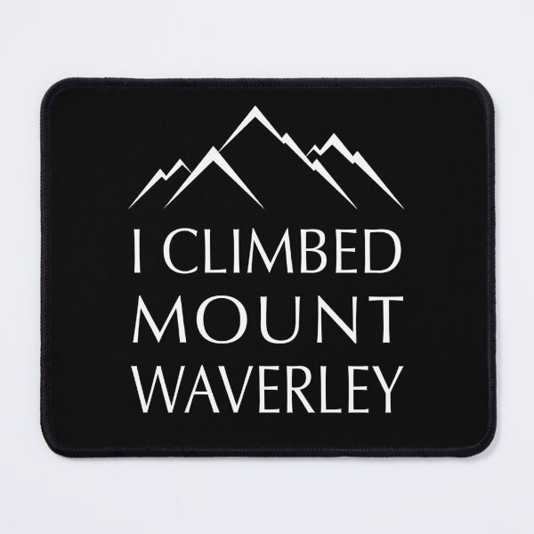 Item preview, I Climbed Mount Waverley designed and sold by GarbageGoose.
