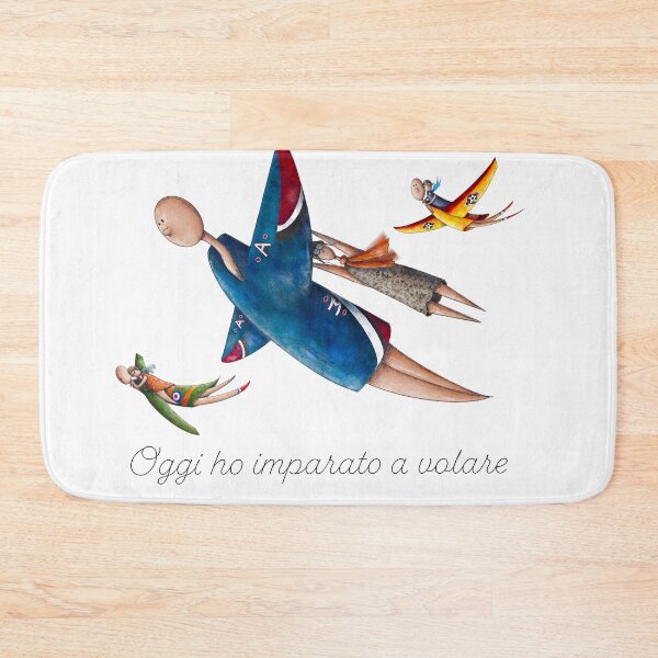Item preview,  of I learned to fly today- blue- Eni designed and sold by Ansalart.