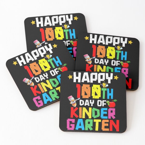 Item preview, Happy 100th Day of Kindergarten  designed and sold by MyLeoTee.