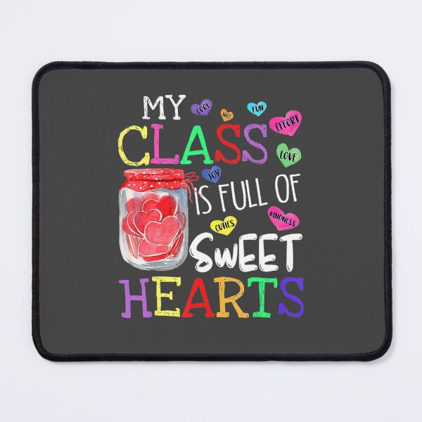 Item preview, My Class Is Full Of Sweethearts Rainbow Teacher Valentine designed and sold by leaserholetsh.