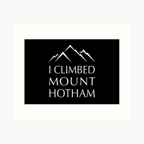Item preview, I Climbed Mount Hotham designed and sold by GarbageGoose.