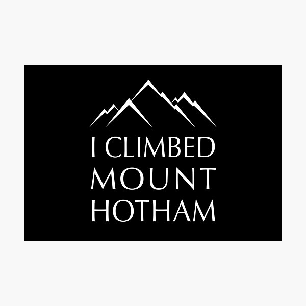 Item preview, I Climbed Mount Hotham designed and sold by GarbageGoose.