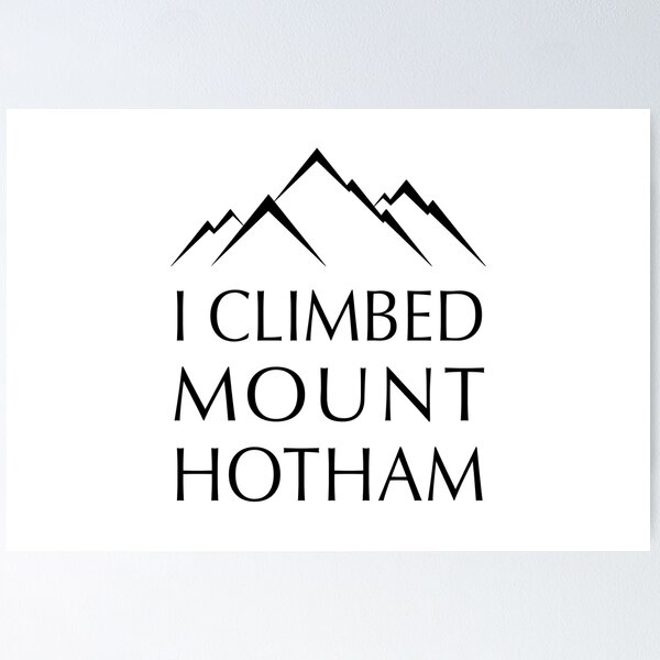 Item preview, I Climbed Mount Hotham designed and sold by GarbageGoose.