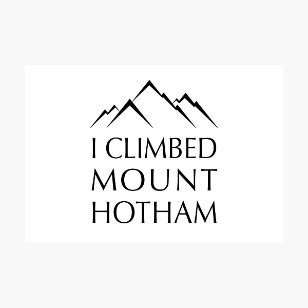 Item preview, I Climbed Mount Hotham designed and sold by GarbageGoose.