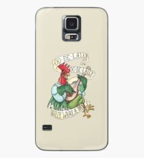 Alan-A-Dale Rooster : OO-De-Lally Golly What A Day Tattoo Watercolor Painting Robin Hood Case/Skin for Samsung Galaxy