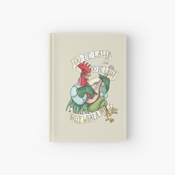 Artikel-Vorschau von Alan-A-Dale Rooster : OO-De-Lally Golly What A Day Tattoo Watercolor Painting Robin Hood, designt und verkauft von Christina G. Smith.