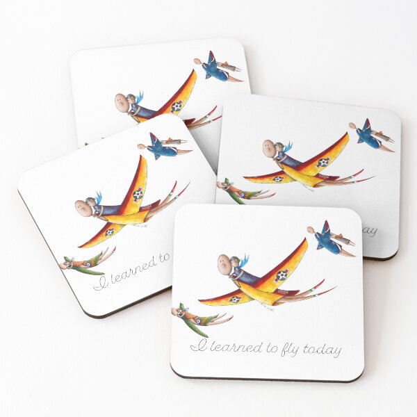 Item preview, I learned to fly today yellow (Eng) designed and sold by Ansalart.