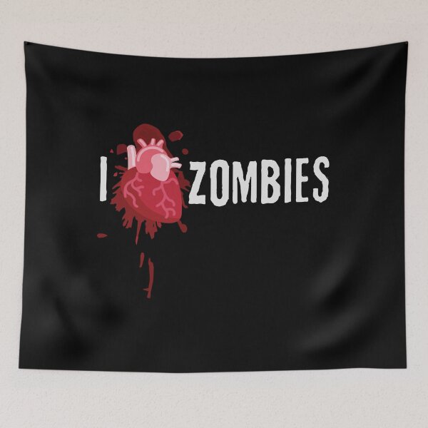 Item preview, I Love Zombies designed and sold by SinfulAdornment.