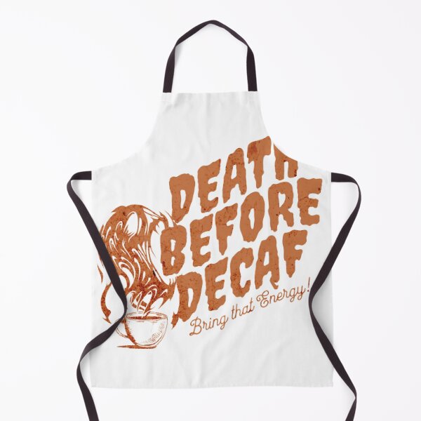 Item preview, DEATH BEFORE DECAF  designed and sold by QaisarAfridi.