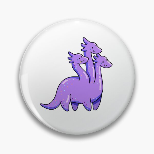 Artikelvorschau, Kawaii lila Hydra entworfen und verkauft von kawaiilife.