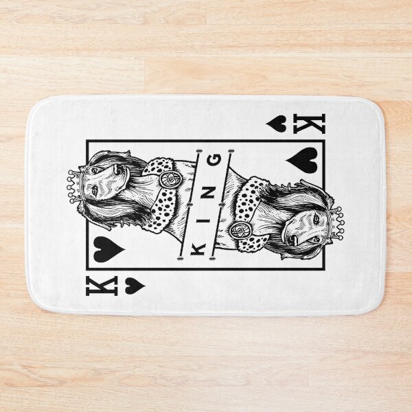 Item preview, Saluki King Of Hearts Funny Dog Lover Pop Art designed and sold by GrandeDuc.