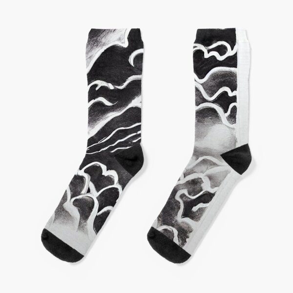 In the beginning, God created the heavens and the earth  #beginning #God #heavens #earth - Artificial intelligence art Socks