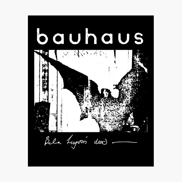 Item preview, Bauhaus Bat Wings Bela Lugosi's Dead 80s Gift Fan designed and sold by Joshuavis.