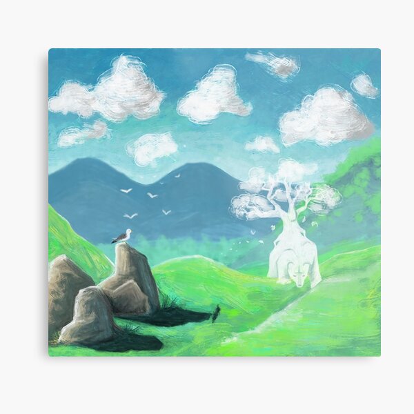Spirit of the trees Metal Print
