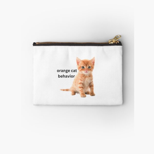 Item preview, orange cat behavior designed and sold by courtneykobza.