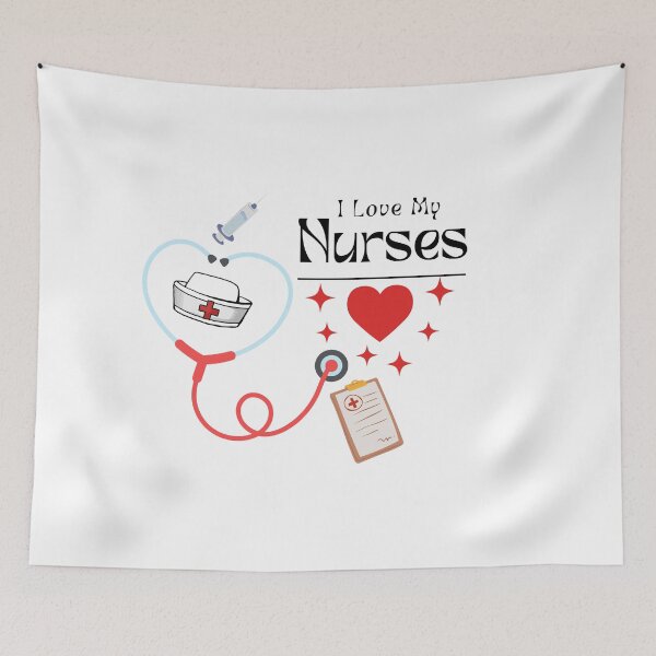 Item preview, I Love my Nurse designed and sold by fearless301.